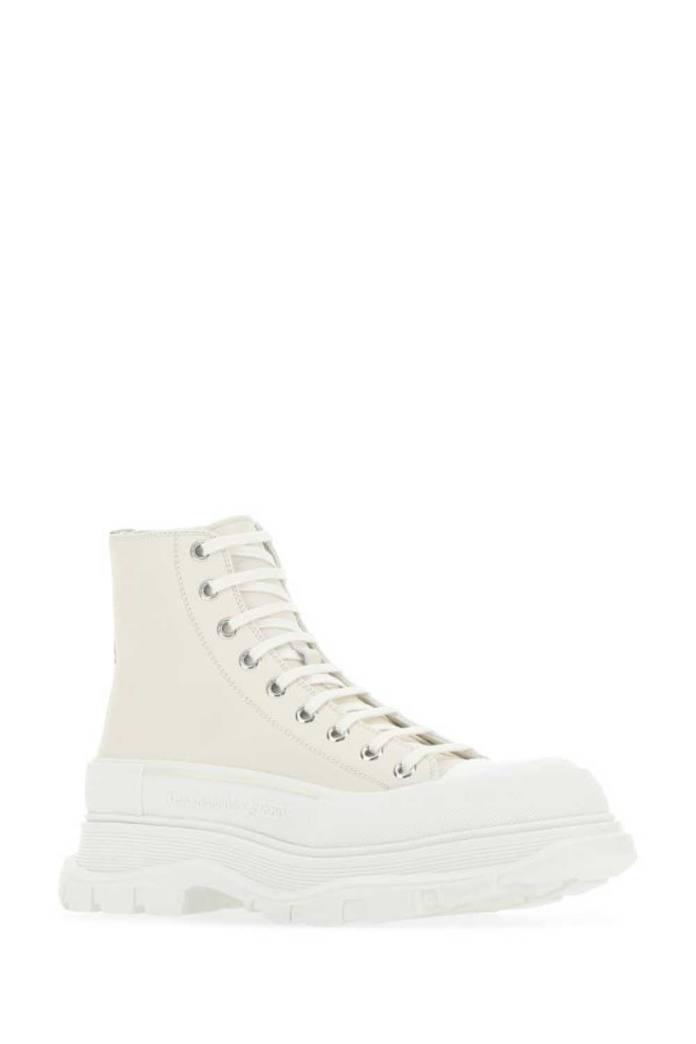 Sand Leather Tread Slick Sneakers - image 4