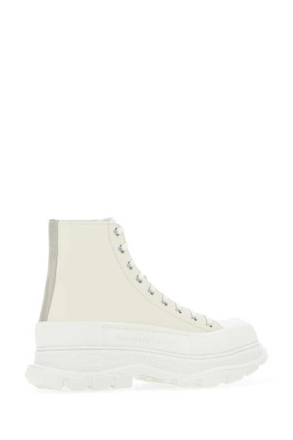 Sand Leather Tread Slick Sneakers - image 5