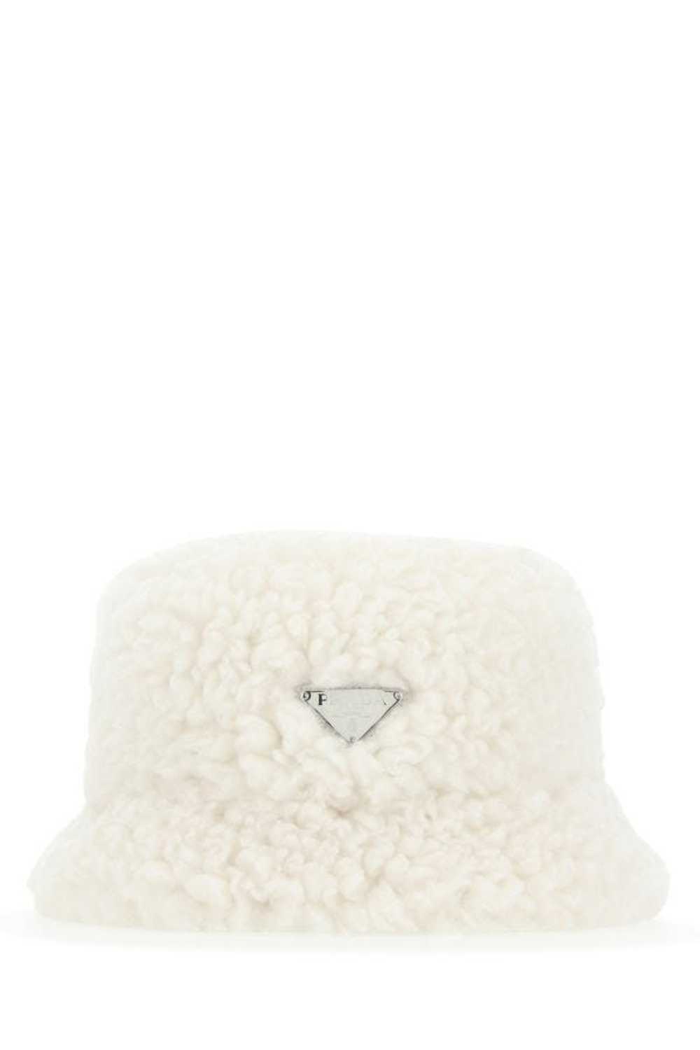 Ivory Eco Shearling Hat - image 4