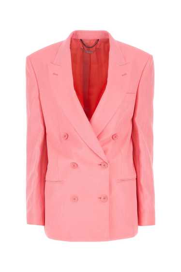 Pink Twill Oversize Blazer