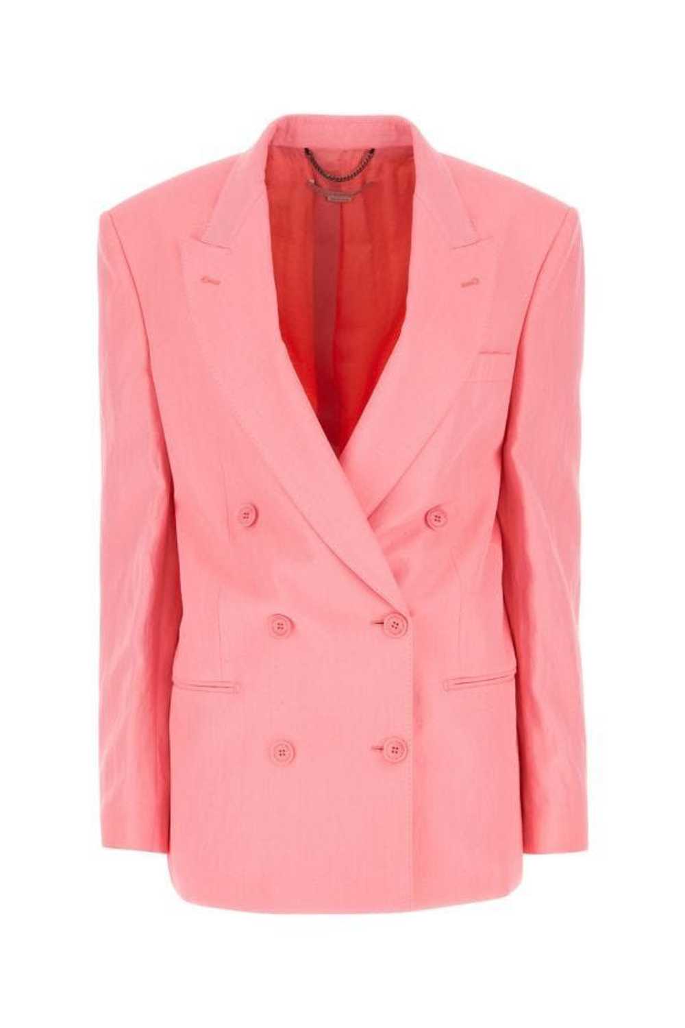 Pink Twill Oversize Blazer - image 3