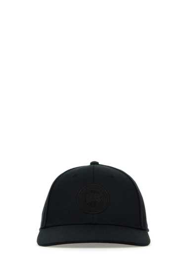 Black Polyester Tonal Baseball Cap - image 1