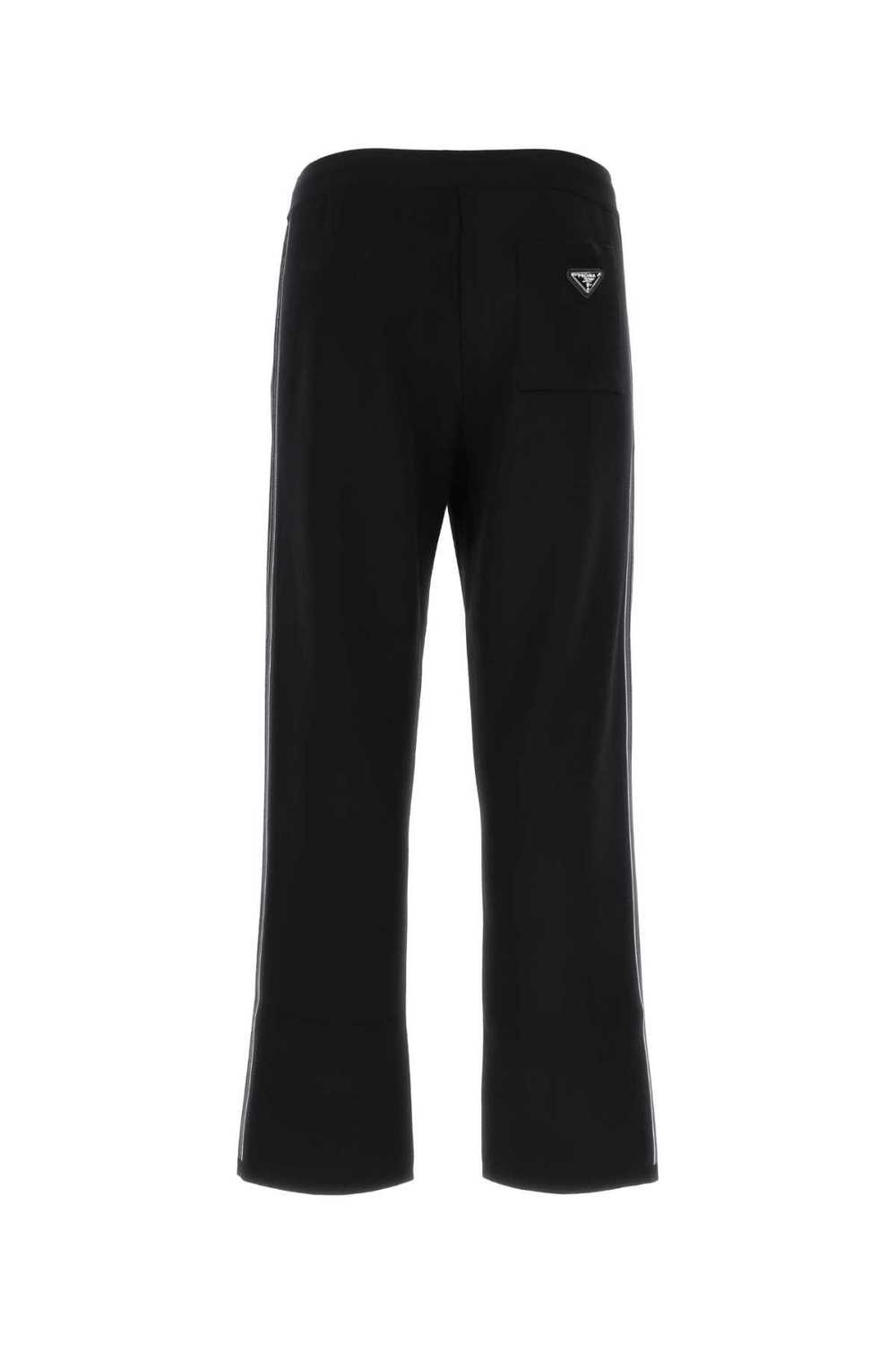 Black Wool Blend Pant - image 2