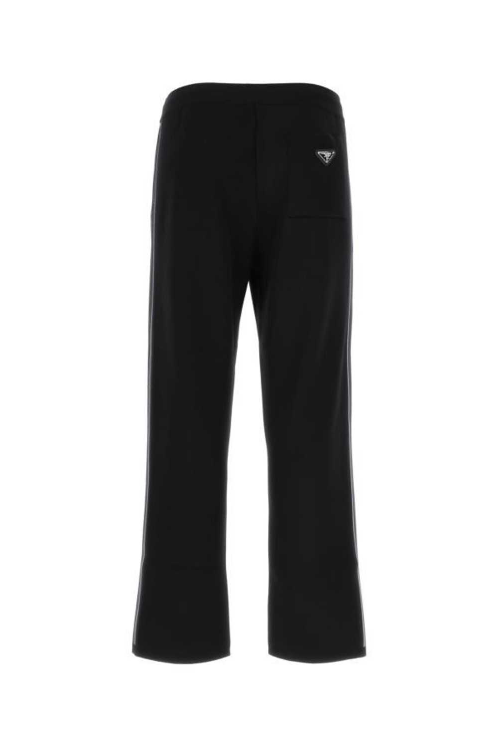 Black Wool Blend Pant - image 4