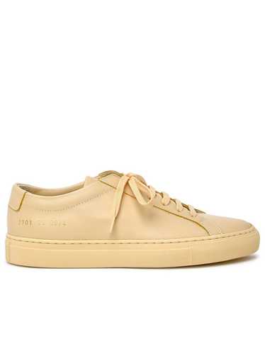 COMMON PROJECTS Yellow Leather Achilles Sneakers