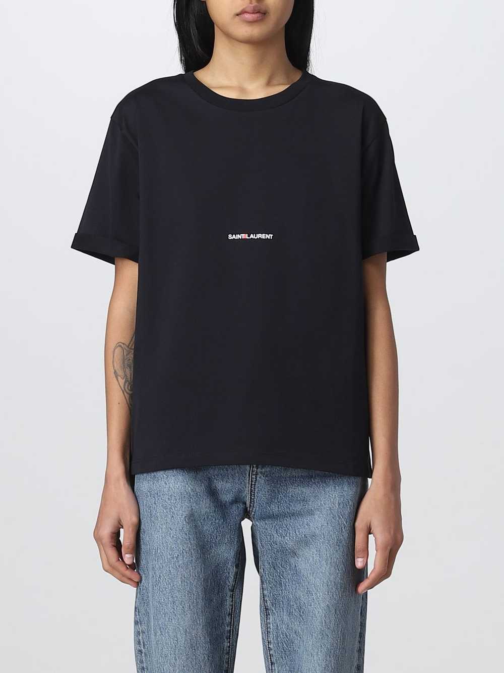 Saint Laurent T-Shirt Woman Black - image 1