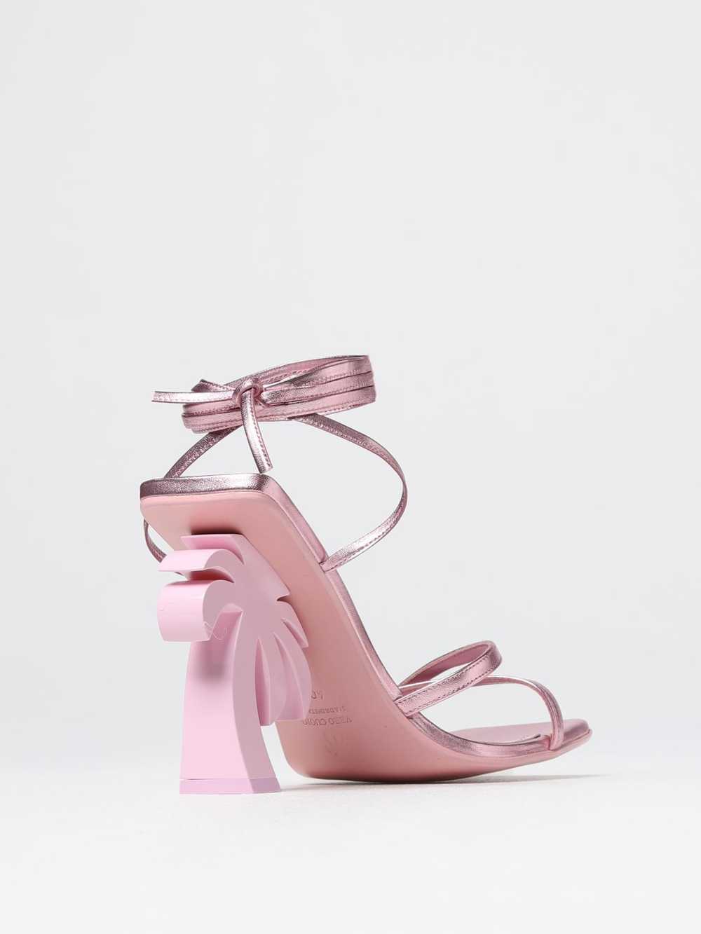 Palm Angels Heeled Sandals Woman Pink - image 3