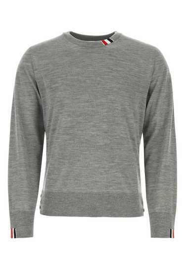 Melange Grey Wool Sweater