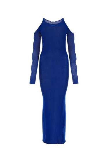 Electric Blue Viscose Blend Dress