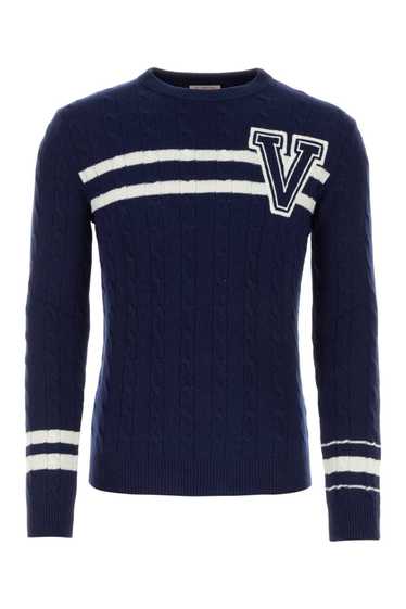 Navy Blue Wool Sweater