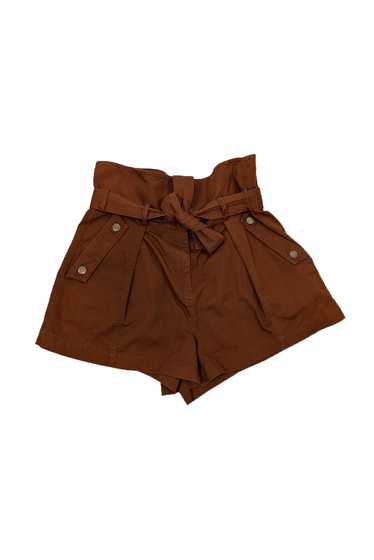 Ulla Johnson - Sienna Brown Cotton Belted Shorts S