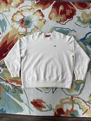 Supreme Supreme Small Box Crewneck Cream