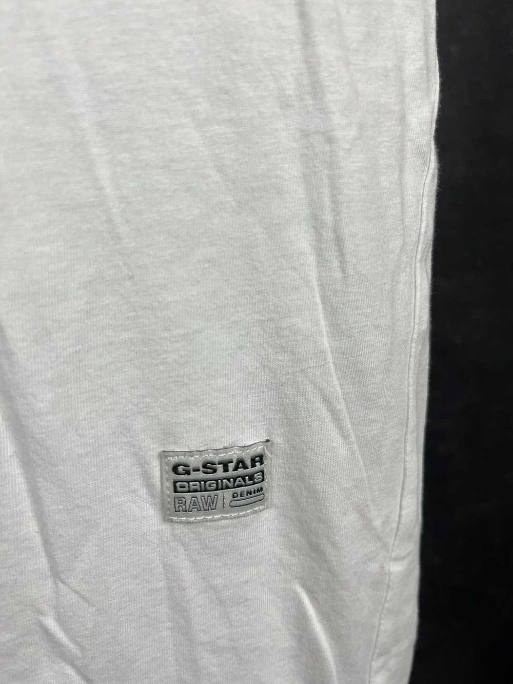 Designer × G Star Raw × Streetwear white G-star R… - image 8