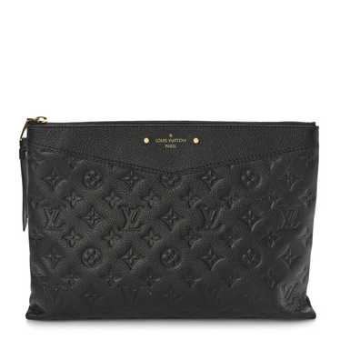 LOUIS VUITTON Empreinte Daily Pouch Black