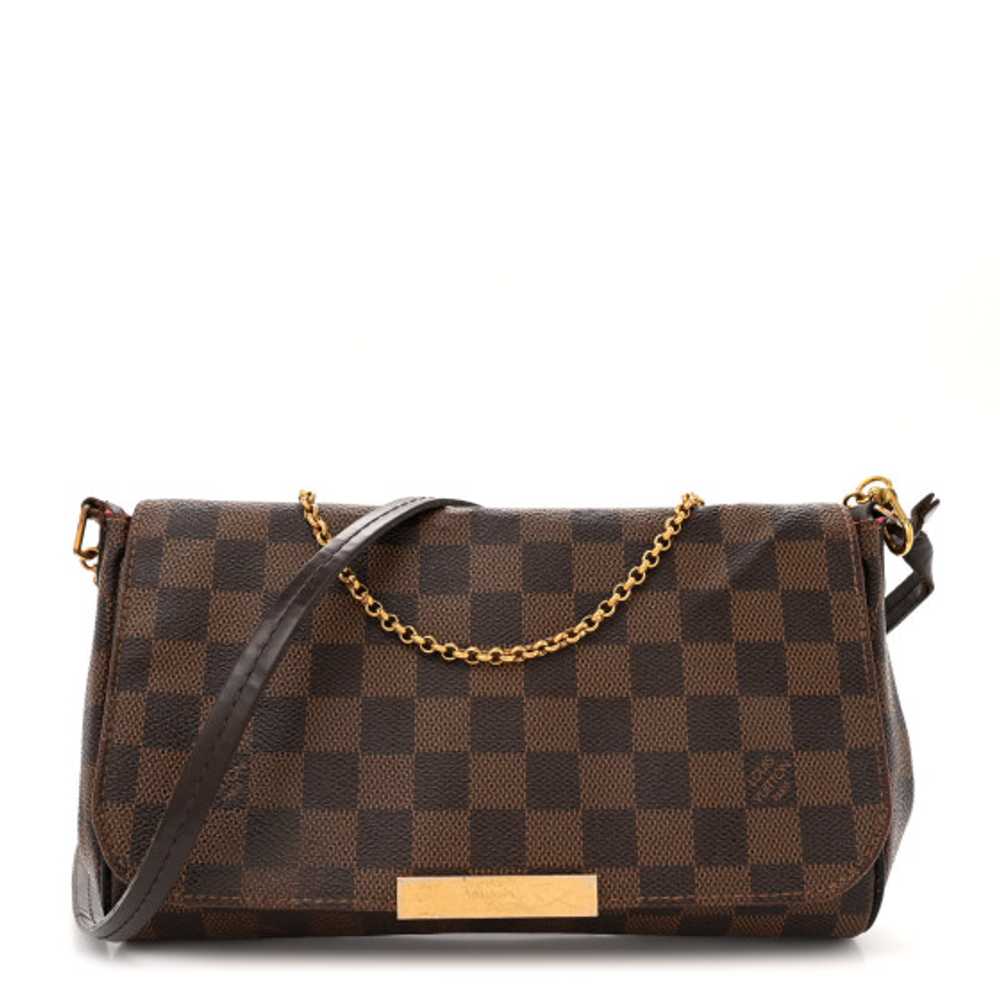 LOUIS VUITTON Damier Ebene Favorite MM - image 1