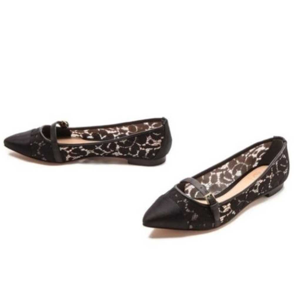 TORY BURCH black lace SUTTON ballet flat, 9 - image 6