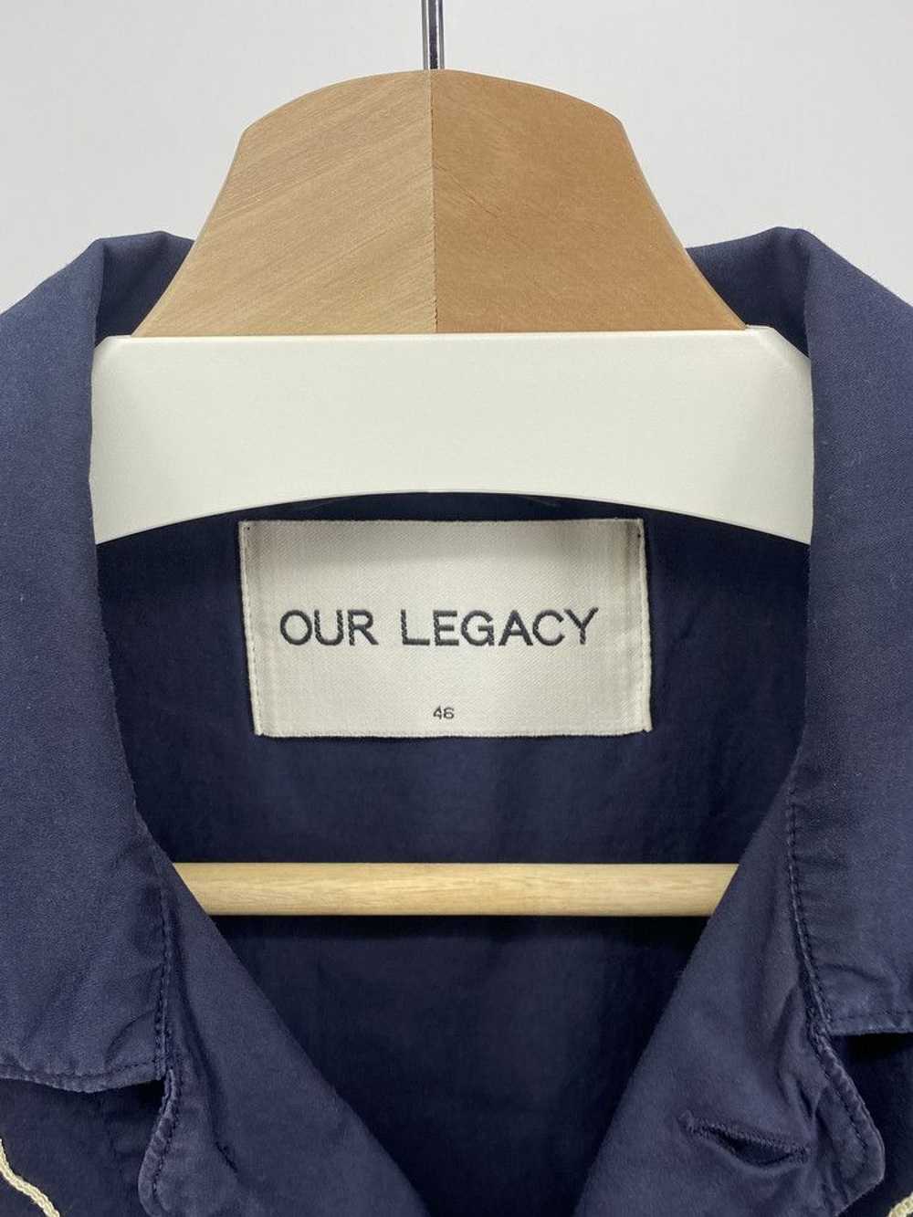 Our Legacy Splash Flower Embroidered Box Shirt - image 3