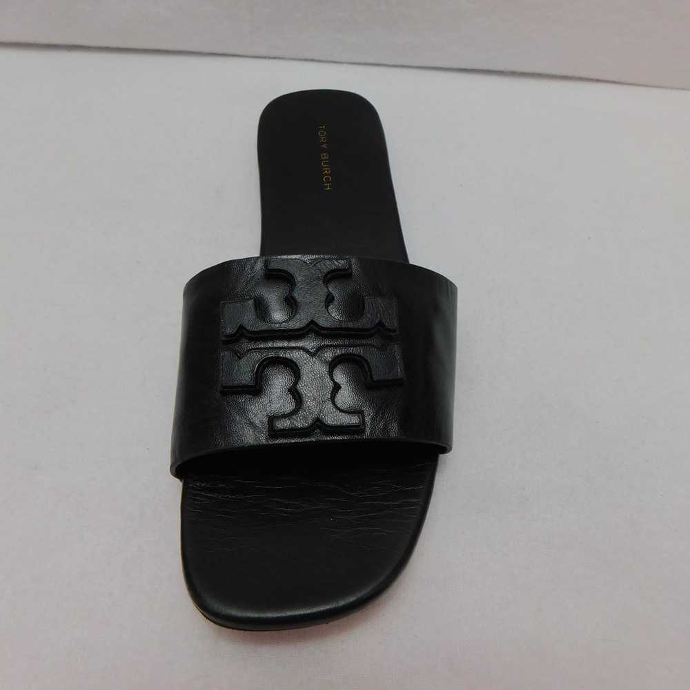 Tory Burch Ines Single-Band Slide Goat Leather Bl… - image 5