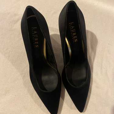 Lauren Ralph Lauren black heel shoes