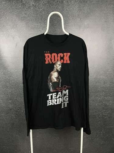 Vintage × Wwe × Wwf Vintage The Rock Team Bring I… - image 1