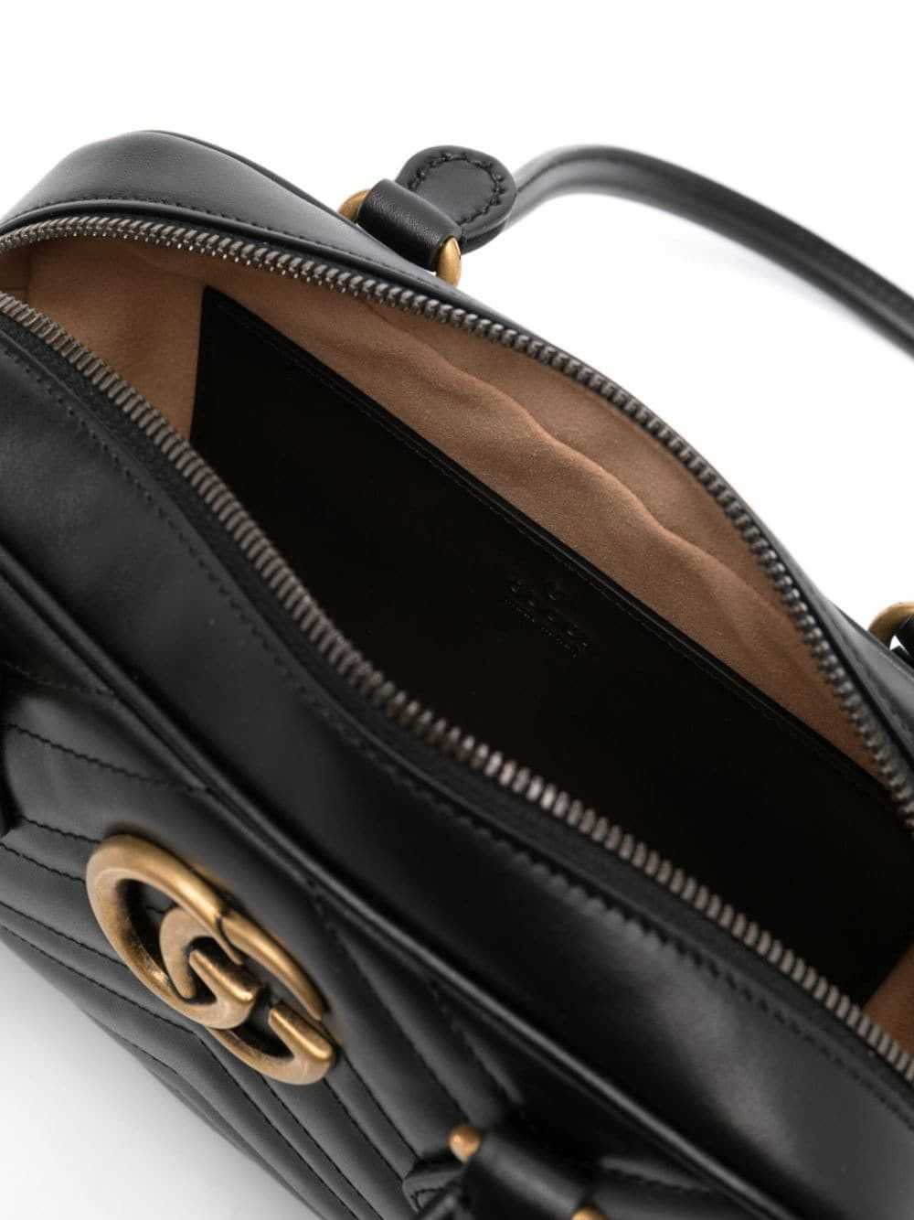 Gucci GG MARMONT LEATHER SHOULDER BAG - image 2