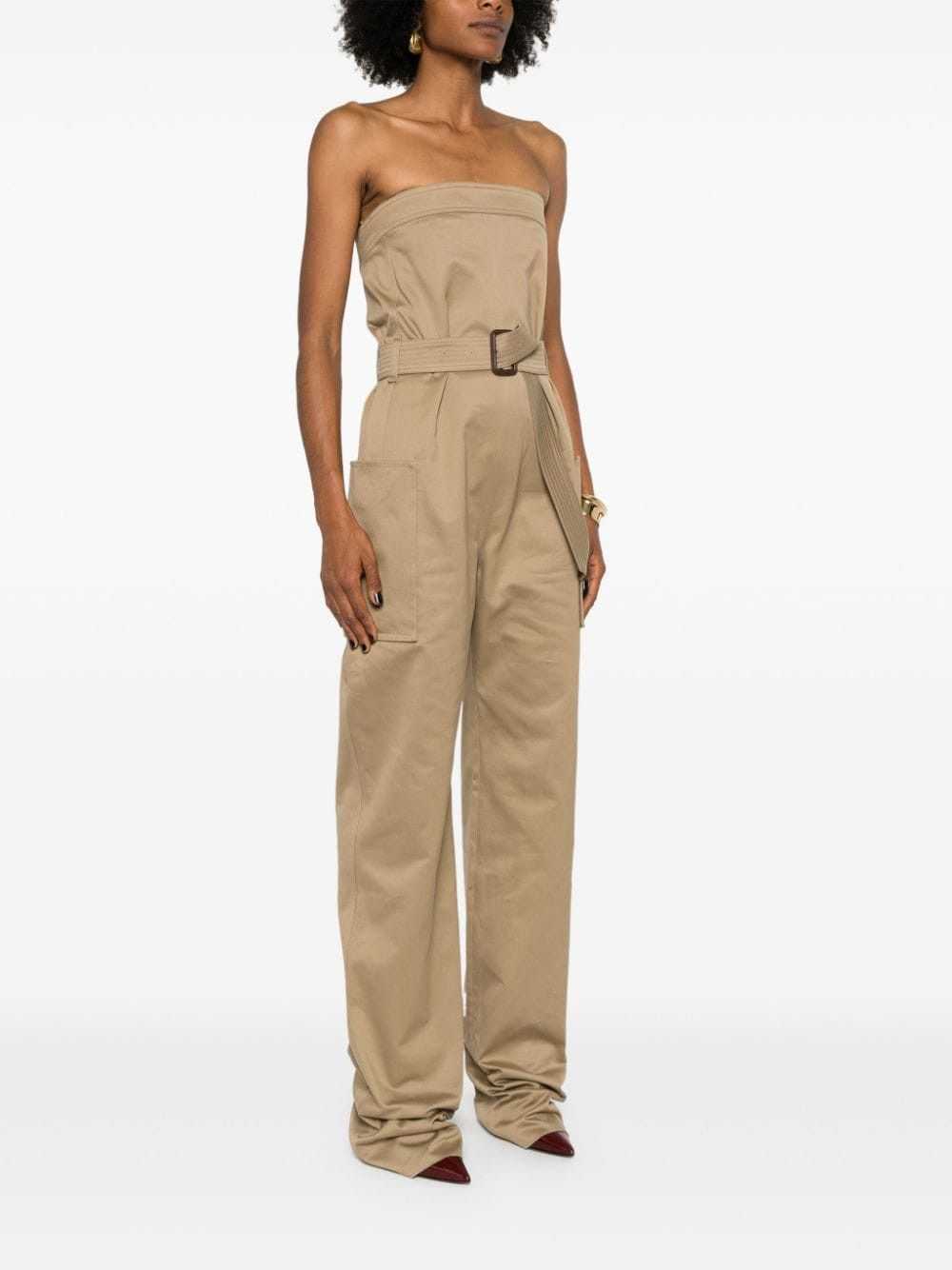 Saint Laurent Paris COTTON GABARDINE JUMPSUIT - image 2