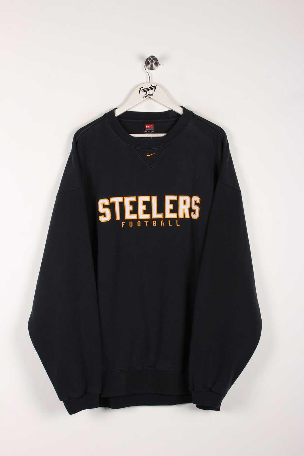 90's Nike Pittsburgh Steelers Sweatshirt XXL - image 1