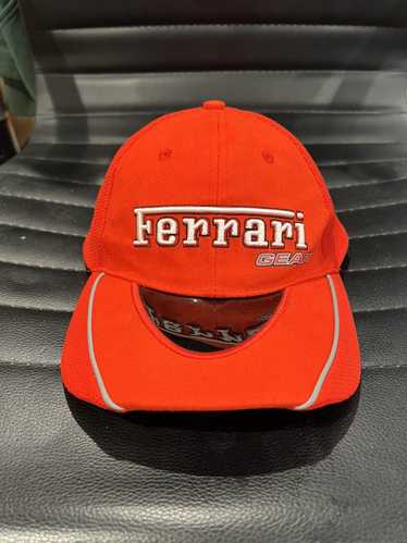 Ferrari × Vintage Y2k ferrari gear hat