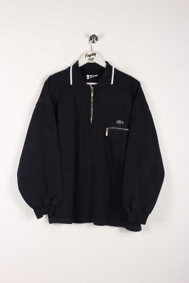 90's Lacoste Bootleg 1/4 Zip Sweatshirt XL