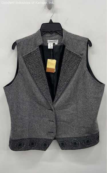 Coldwater Creek Gray vest - Size XL