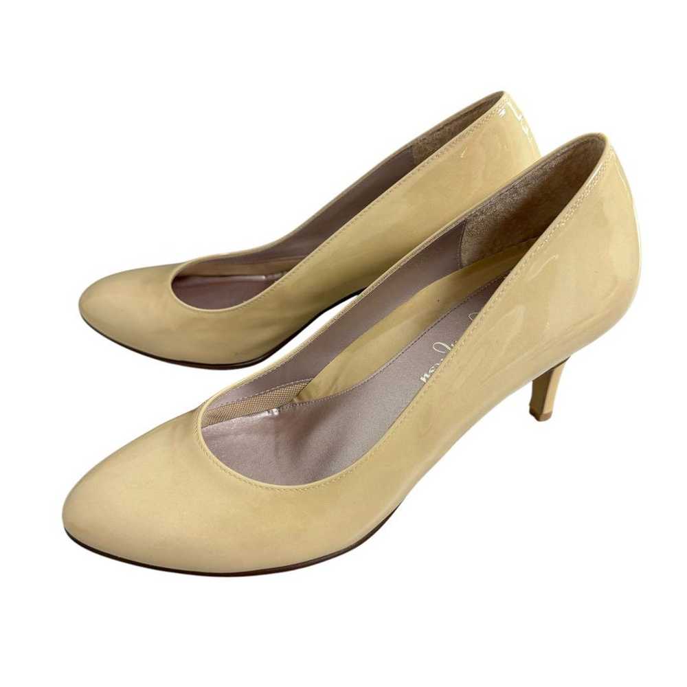 Kanematsu Ginza Kanematsu Enamel Pumps Beige 24.5… - image 3