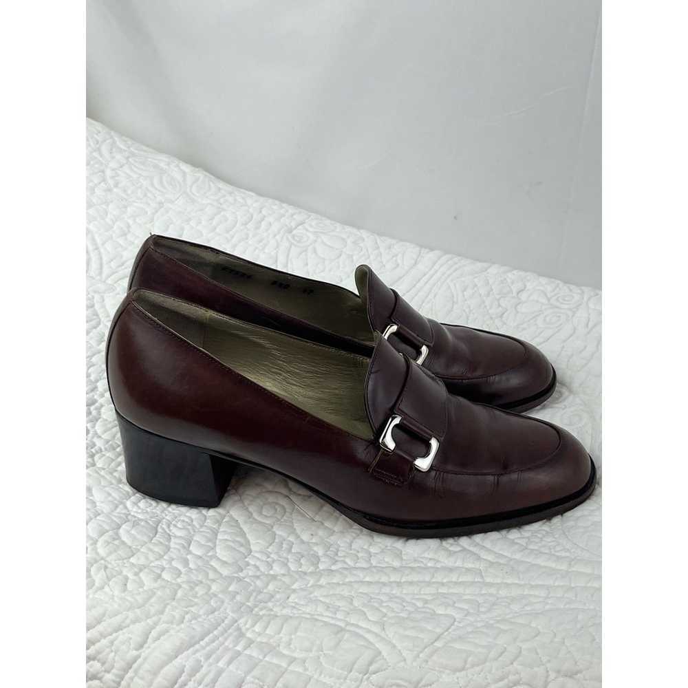 Cole Haan Women's Size 8.5 Brown Leather Slip On … - image 2