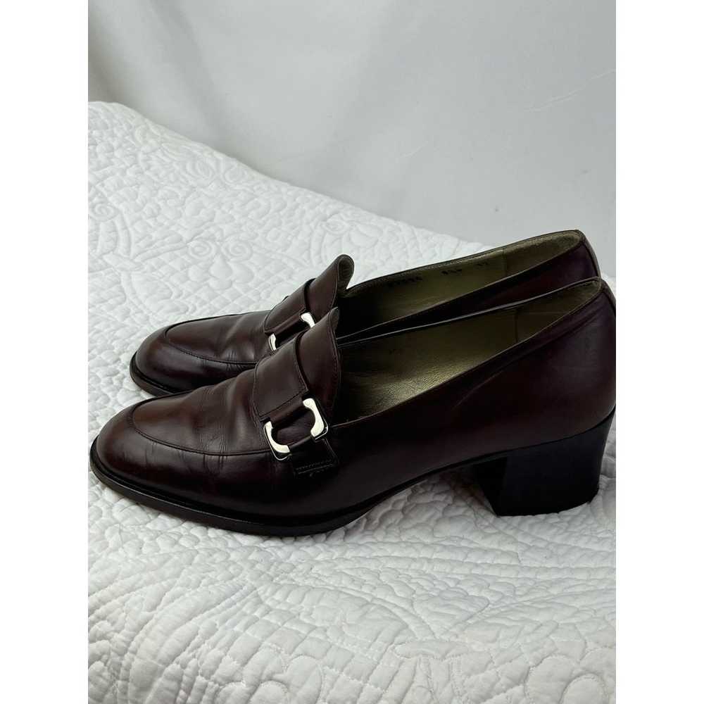 Cole Haan Women's Size 8.5 Brown Leather Slip On … - image 4