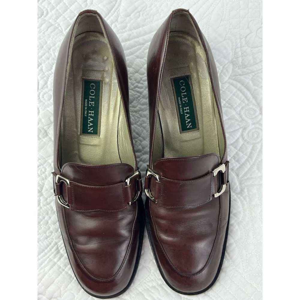 Cole Haan Women's Size 8.5 Brown Leather Slip On … - image 7