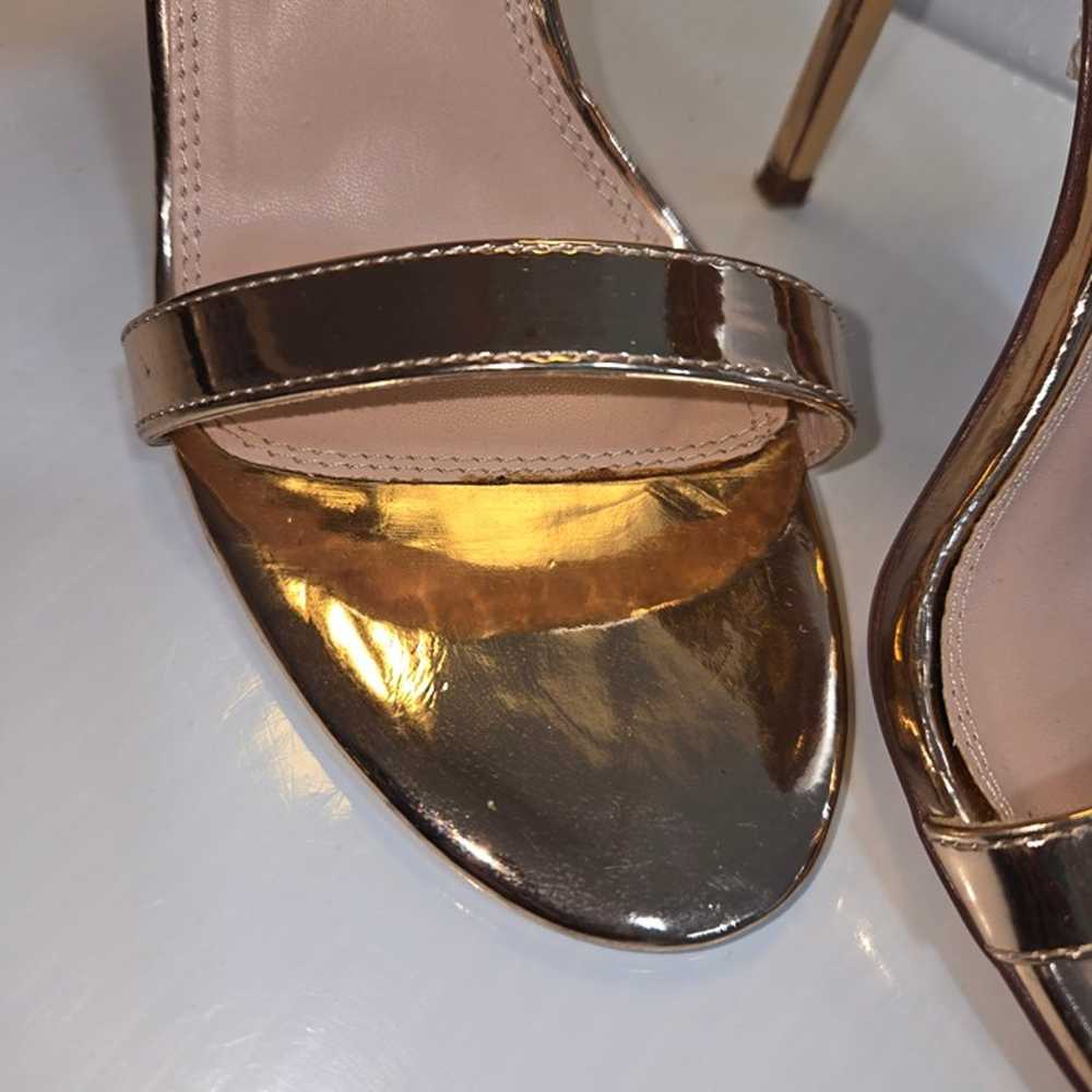 Olivia Ferguson Women's Bronze Patent Leather Dre… - image 5