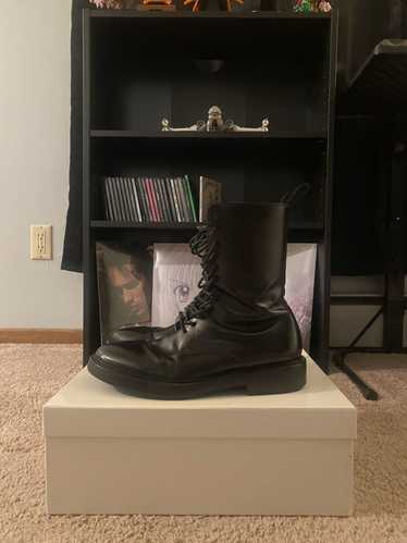 Balenciaga Balenciaga Leather Combat Boots