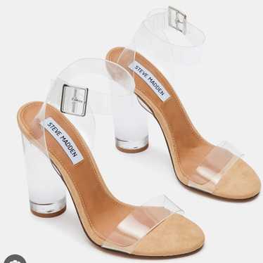 Steve Madden Clear Heels