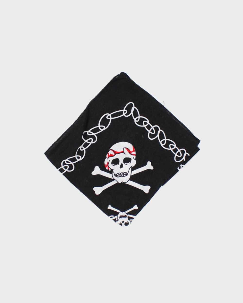 Black Skull & Cross Bones Bandana - image 1