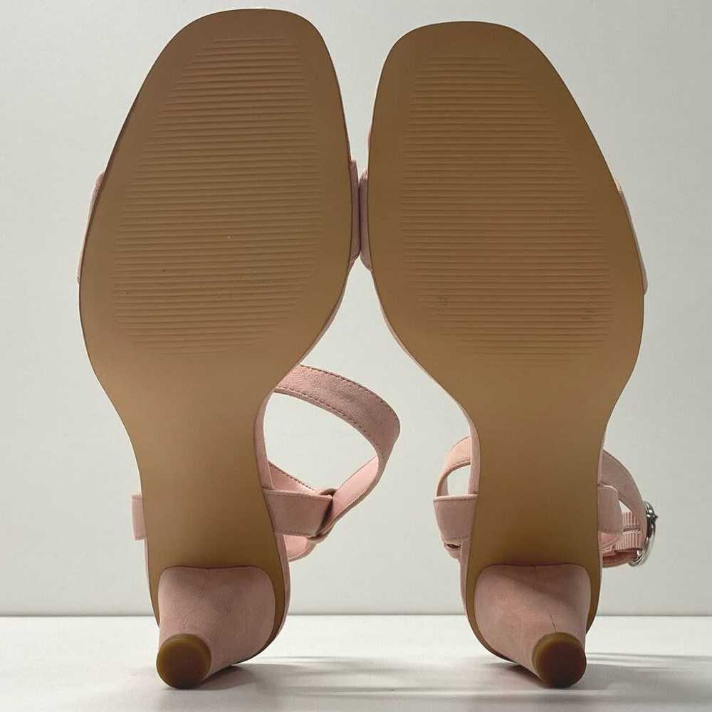 BP. Suede Leather Lea Strappy Sandals Pink 11 - image 5