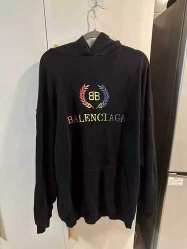 Balenciaga Balenciaga Rainbow Wheat Hoodie