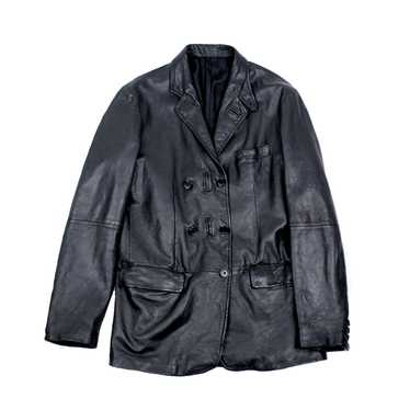 Yohji Yamamoto leather jacket - Gem