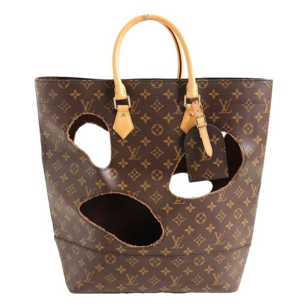 Louis Vuitton Plat by Rei Kawakubo cloth tote - image 1