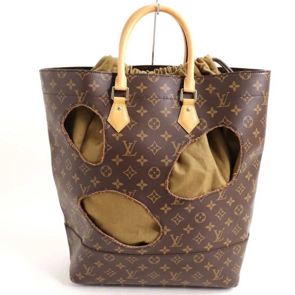 Louis Vuitton Plat by Rei Kawakubo cloth tote - image 2