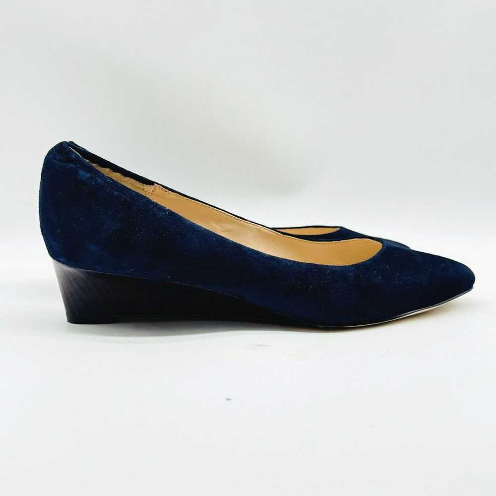 Cole Haan Shoes Womens 10 Navy Blue Suede Wedge G… - image 3