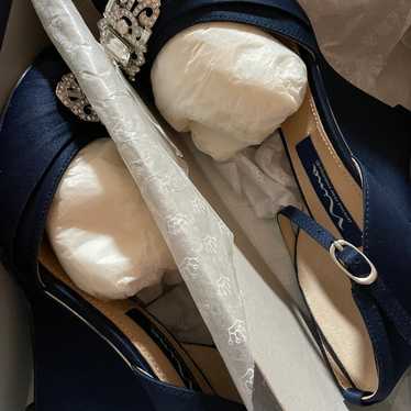 Nina navy blue shoes