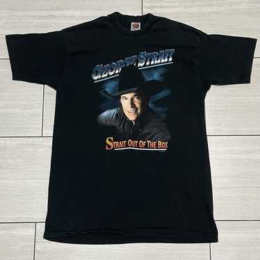 vintage TULTEX 90s ジョージ・ストレイト ツアーTシャツ Vintage george strait t - Gem