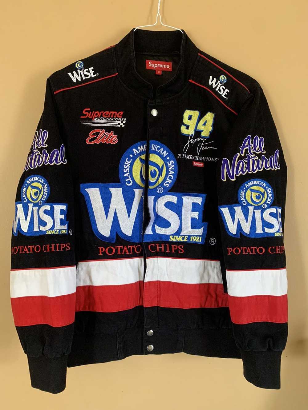 Supreme Supreme Wise Racing Jacket FW13 Black - image 1