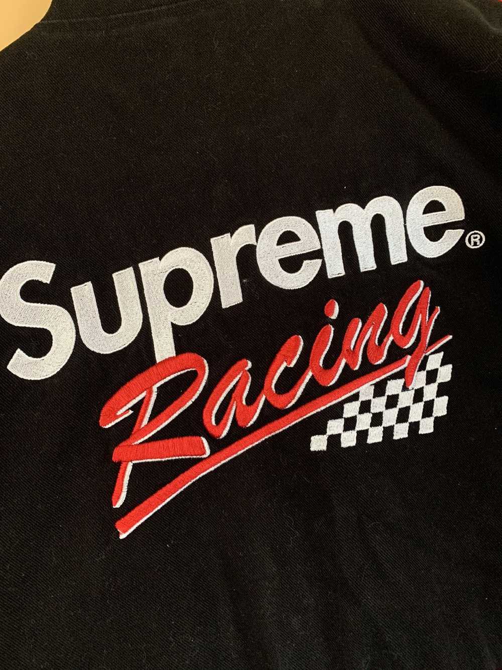 Supreme Supreme Wise Racing Jacket FW13 Black - image 5