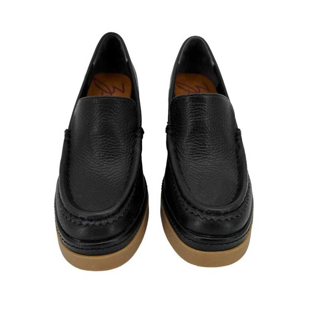 ZODIAC Dorit Platform Loafer in Black Leather 6.5 - image 2