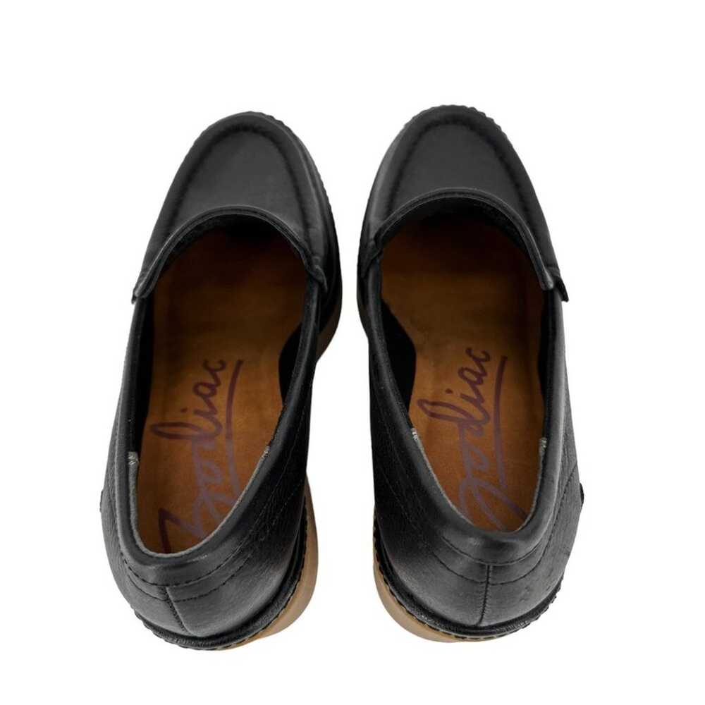 ZODIAC Dorit Platform Loafer in Black Leather 6.5 - image 4